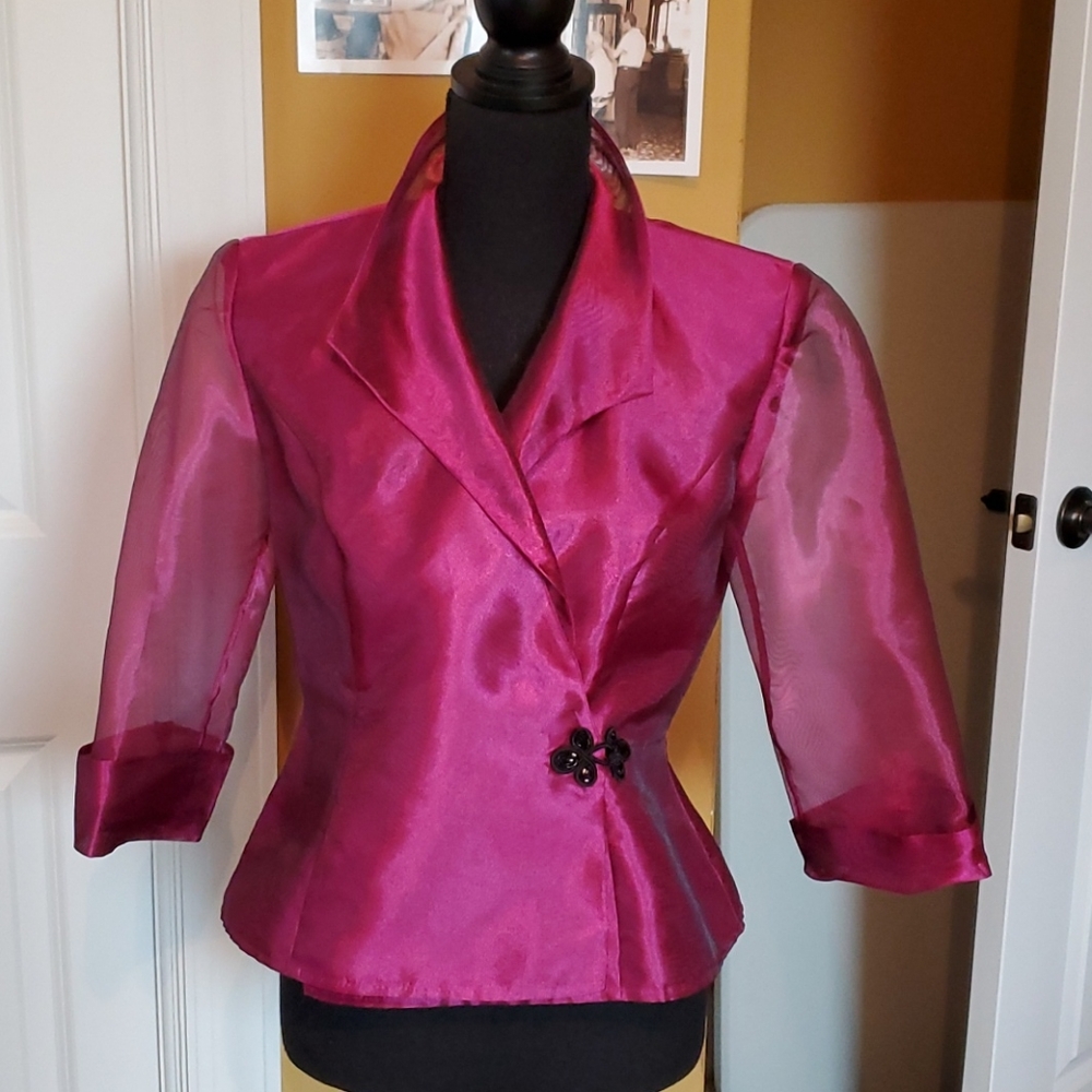 💜 Gorgeous evening jacket in purple